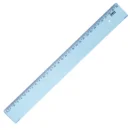 RÉGUA 30CM LARGA NEW LINE AZUL MAXCRIL (10270016) | MAXCRIL