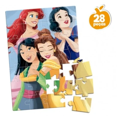 QUEBRA-CABEÇA DE CHAO 28 PEÇAS PRINCESAS (8046) | TOYSTER