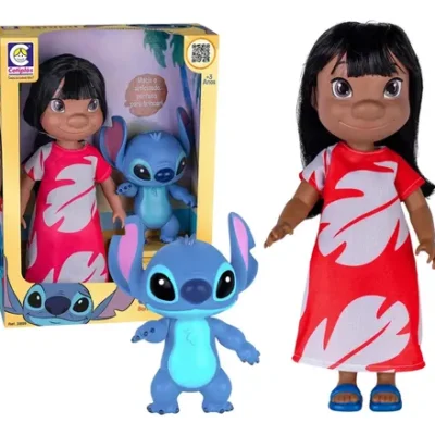 BONECA LILO E STITCH COTIPLAS (2899) | COTIPLAS