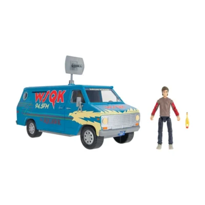 KIT CARRO RODA LIVRE E BONECO STRANGER THINGS 10CM - STEVE COM VAN (41040) | CANDIDE