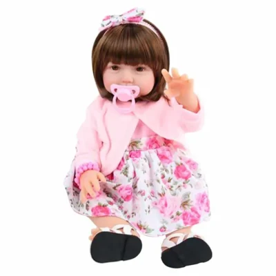 BONECA BEBE REBORN LAURA BABY BECKY SHINY TOYS (000919) | SHINY TOYS