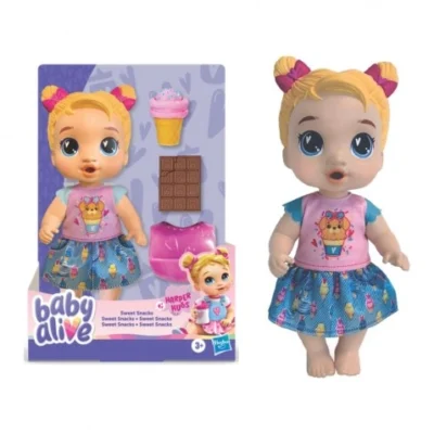BABY ALIVE SWEET SNACKS HARPER LOIRA (G1449) | HASBRO