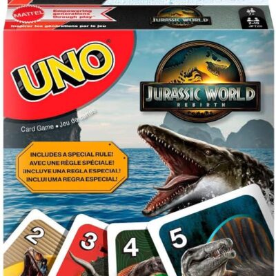 JOGO UNO JURASSIC WORLD MATTEL (JFT28) | MATTEL