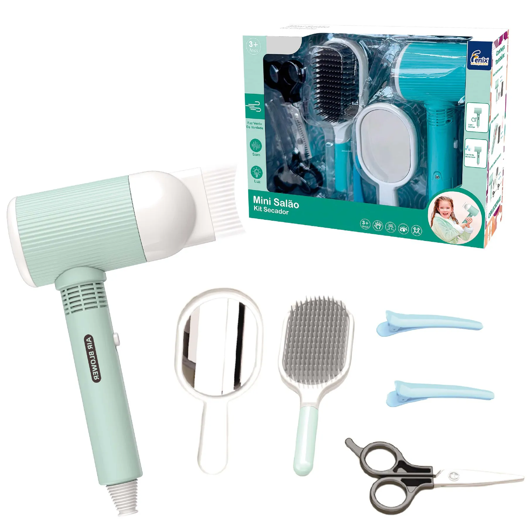 KIT MINI SALON - SECADOR (LKS-694) | FÊNIX