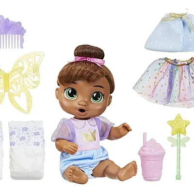 BABY ALIVE MODA DE CONTO DE FADAS MORENA SOPHIA (G1456) | HASBRO