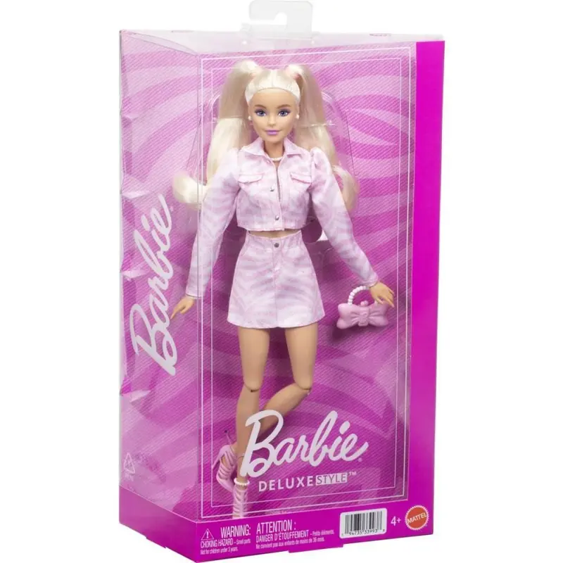 BARBIE DELUXE STYLE JAQUETA JEANS ROSA (JJN69) | MATTEL