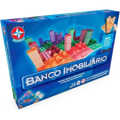 JOGO DE TABULEIRO BANCO IMOBILIARIO GRANDE ESTRELA (1001612800033) | ESTRELA