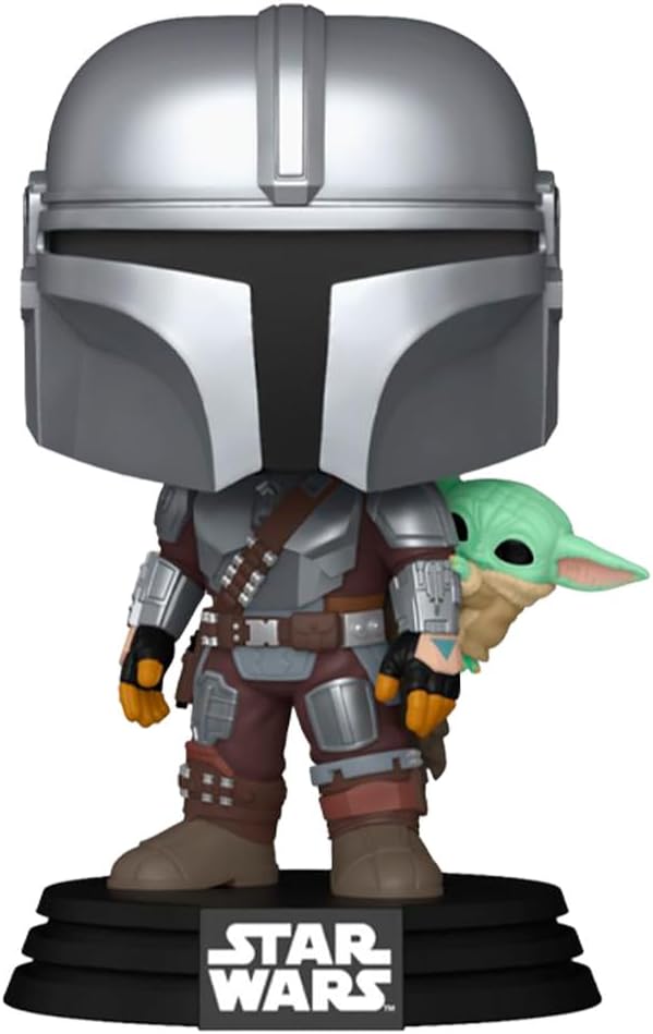 BONECO FUNKO POP! STAR WARS - MANDALORIANO E GROGU (12846) | FUNKO - Imagem 2