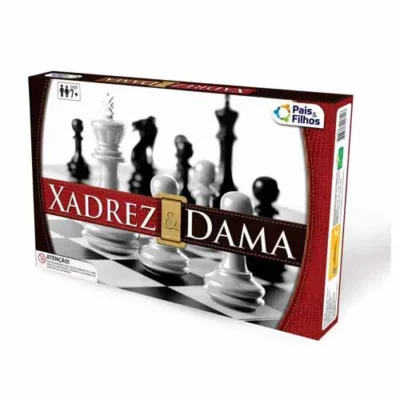 JOGO XADREZ E DAMA - SUPER JOGOS | PAIS E FILHOS