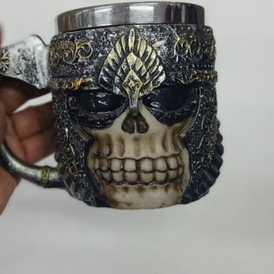 CANECA RESINA - CAVEIRA VIKING | BRASFOOT