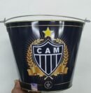BALDE METAL DECORADO TIMES - ATLETICO | BRASFOOT