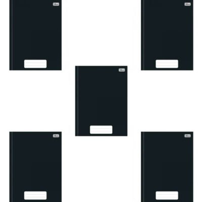 KIT 5 UND CADERNO BROCH CD UN PEPPER PT 80F ( 236781 ) | TILIBRA