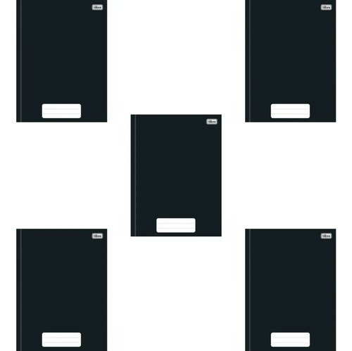 KIT 5 UND CADERNO BROCH CD UN PEPPER PT 80F ( 236781 ) | TILIBRA