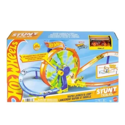 PISTA HOT WHEELS ACTION DESAFIO TURBINA DE ACAO JBX65 MATTEL (T1150-57) | MATTEL