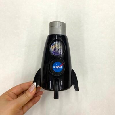 GARRAFA FOGUETE NASA 320 ML PLASUTIL 015381 | PLASUTIL
