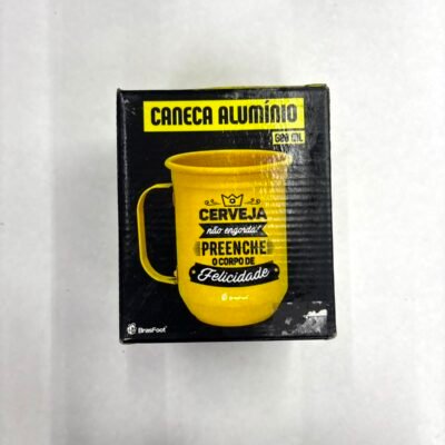 CANECA ALUMINIO - CERVEJA NAO ENGORDA | NÃO DEFINIDA