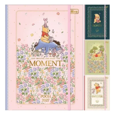 AGENDA COSTURADA POOH M7 (408182) | TILIBRA