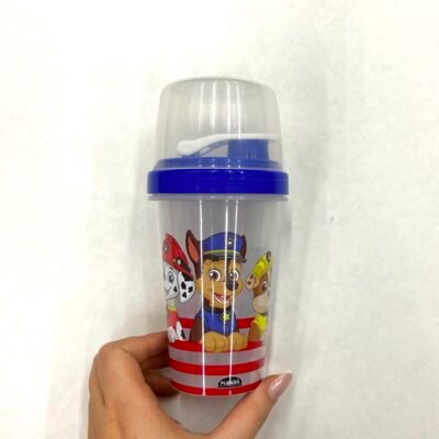 MINI SHAKEIRA DECORADA PATRULHA CANINA 320 ML PLASUTIL (15130) | PLASUTIL