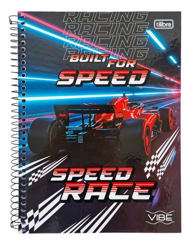 KIT 4 UND CADERNO CD UNIV VIBE MASC 10M 160F ( 395315 ) | TILIBRA - Imagem 2