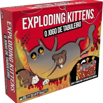 JOGO EXPLODING KITTENS: O JOGO DE TABULEIRO GALÁPAGOS (EXK351) | ASMODEE