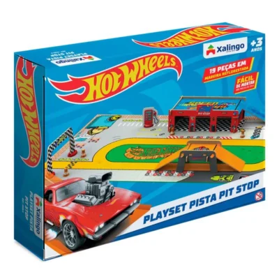 PISTA PLAYSET PIT STOP HOT WHEELS XALINGO (23265) | XALINGO
