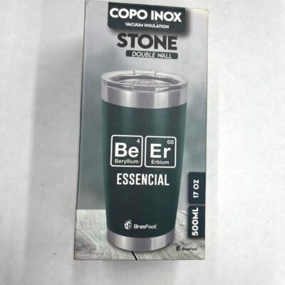 COPO TERMICO STONE - VERDE ESCURO BEER | NÃO DEFINIDA