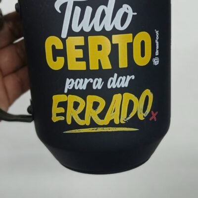 CANECA ALUMINIO - CERTO PARA DAR ERRADO (12203) | BRASFOOT