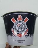 BALDE METAL DECORADO TIMES - CORINTHIANS | BRASFOOT