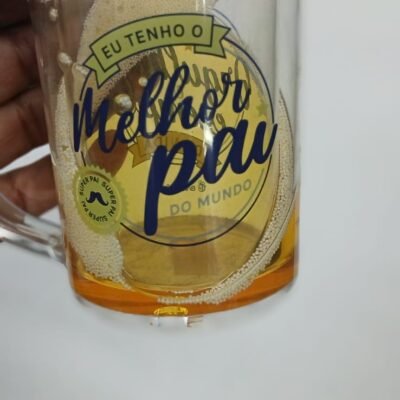 CANECA GEL CERVEJA 200ML - MELHOR PAI DO MUNDO | BRASFOOT