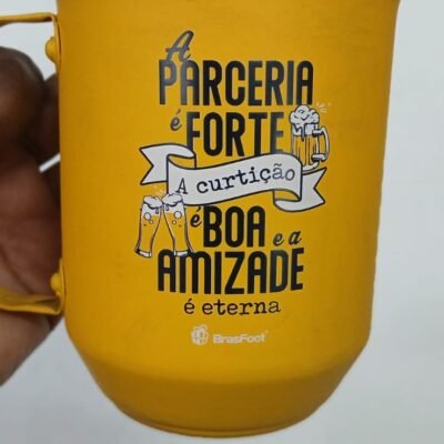 CANECA ALUMINIO - A PARCERIA E FORTE | NÃO DEFINIDA