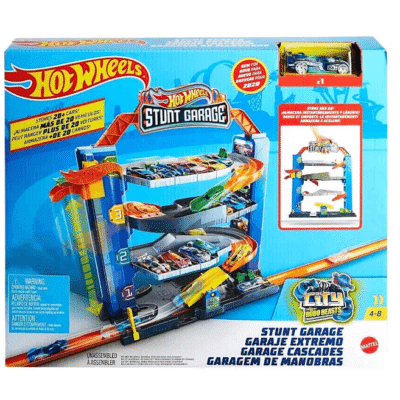 HOT WHEELS PISTA CITY GARAGEM GNL70 | NÃO DEFINIDA